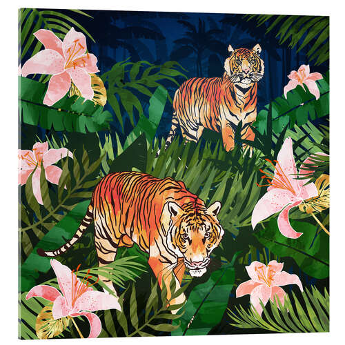 Cuadro de metacrilato Tiger Dream