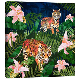 Leinwandbild Tiger Dream - SpaceFrog Designs