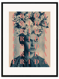 Kunsttryk i ramme Frida Frida