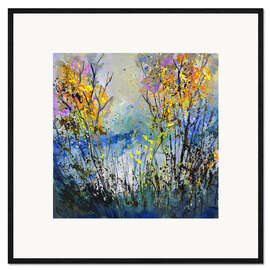 Gerahmter Kunstdruck Herbstnebel