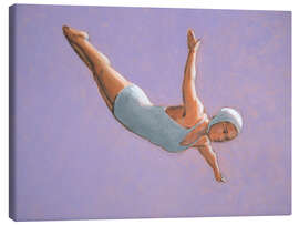 Canvas print Lavender High Diver