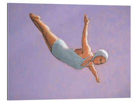 Gallery Print Lavendel Turmspringerin