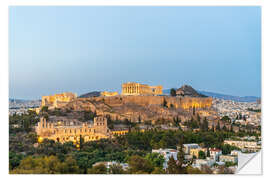 Wandsticker Die Akropolis von Athen, Griechenland
