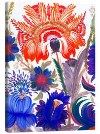 Canvas print Romantic Garden, Triptych Part II