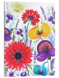 Gallery Print Feld mit wilden Blumen