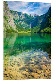 Akrylglastavla Summer at Obersee - Martin Wasilewski