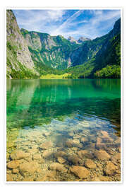 Wandbild Sommer am Obersee - Martin Wasilewski