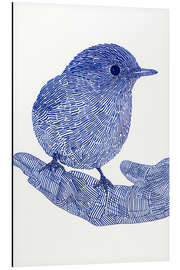 Cuadro de aluminio A bird in the hand - Peter Roder