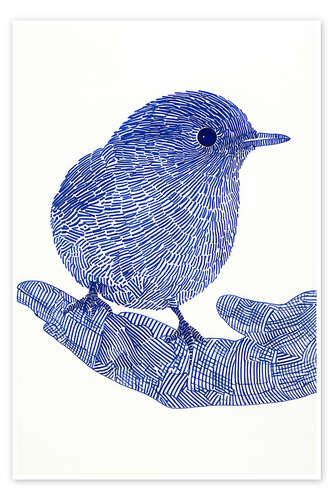 Plakat A bird in the hand