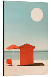 Aluminium print Perfect beach