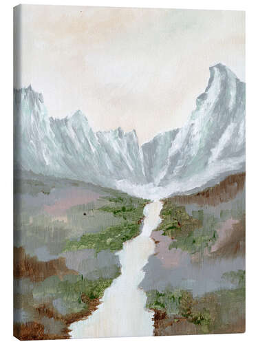 Canvas print Snow Mountains