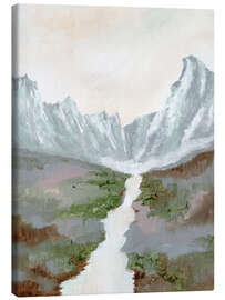 Canvas print Snow Mountains - Nikita Jariwala