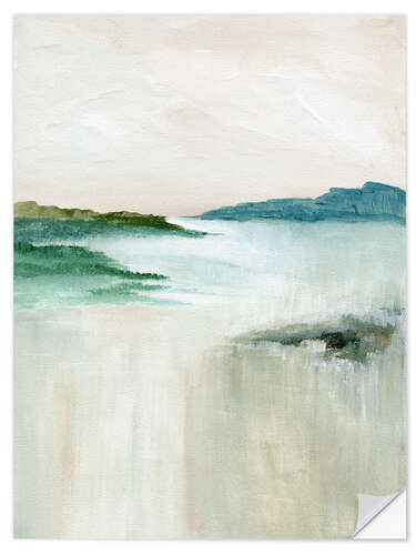 Vinilo para la pared Misty landscape
