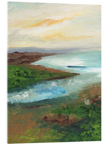 Tableau en verre acrylique Coastal scape