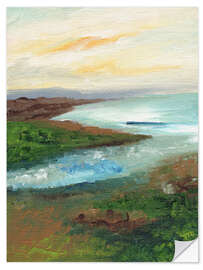 Sticker mural Coastal scape