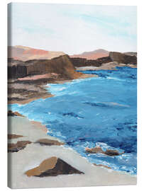 Canvas print Red Rock Coast - Nikita Jariwala