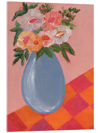 Acrylglasbild Hot pink - Nikita Jariwala