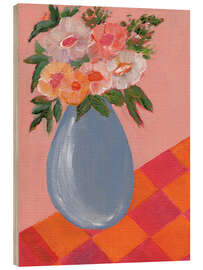 Holzbild Hot pink - Nikita Jariwala