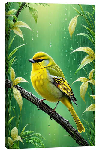 Lærredsbillede Yellow Bird