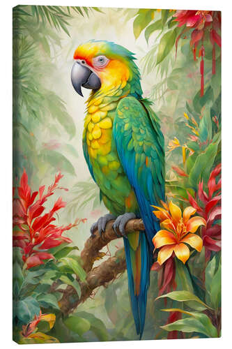 Canvas print Tropical Parrot