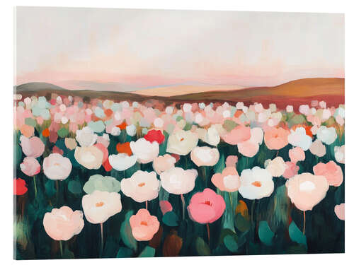Quadro em acrílico Tulip's Sunrise