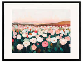 Kunsttryk i ramme Tulip's Sunrise