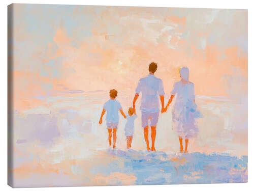 Tableau sur toile Beachside Bliss