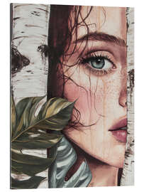 Tableau en plexi-alu Secret love II