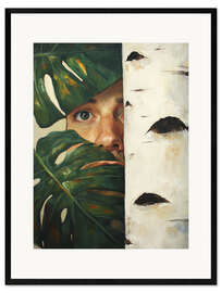 Ingelijste kunstdruk Secret love I