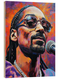 Quadro de madeira West Coast Legend - DejaReve