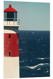 PVC-tavla Maritime Lighthouse Impressions