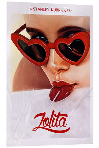 Tableau en verre acrylique Lolita - A Stanley Kubrick Film