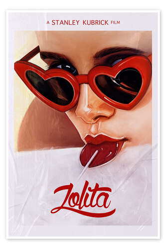 Juliste Lolita - A Stanley Kubrick Film