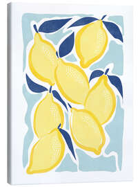 Canvas print Fresh lemons