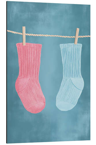 Cuadro de aluminio Undecided socks