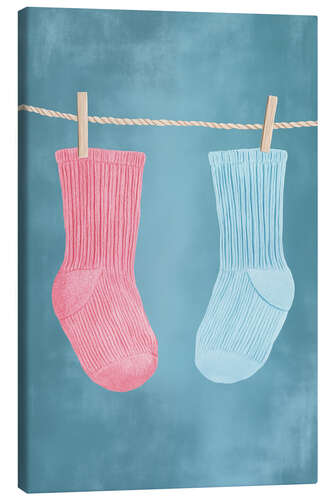 Lienzo Undecided socks