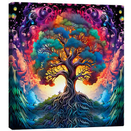 Lerretsbilde Magical Tree of Life