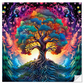 Sisustustarra Magical Tree of Life