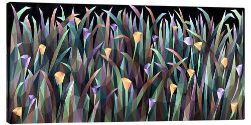 Tableau sur toile Floral Carpet
