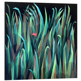 Aluminium print Herbs and small flower - Maria Tuzhilkina