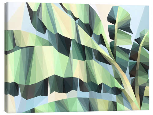 Canvas print Banana leaves