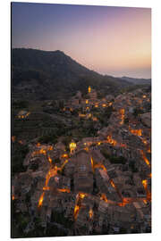 Aluminiumsbilde Valldemossa at dusk, Mallorca