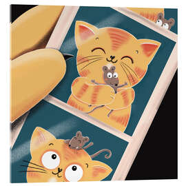 Acrylic print Leo and Susi take funny photos - WACHtraum