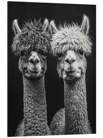Magnettafel Alpaka Liebe für Immer