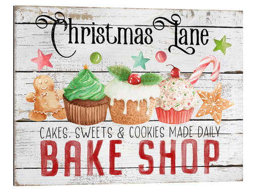 Stampa su plexi-alluminio Christmas Bake Shop