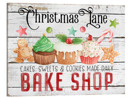 Stampa su plexi-alluminio Christmas Bake Shop