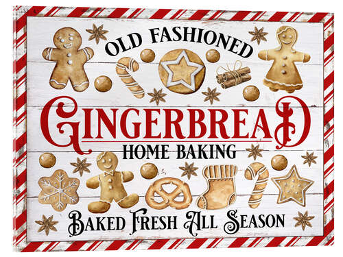 Akryylilasitaulu Christmas Gingerbread Cookies
