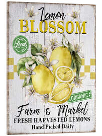 Acrylic print Lemon Blossom, Farm and Market