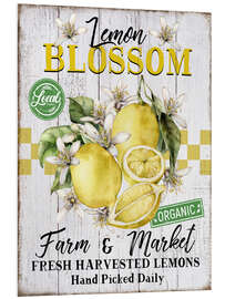 PVC print Lemon Blossom, Farm and Market