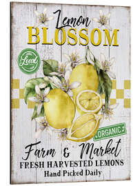 Magnettafel Lemon Blossom, Farm and Market